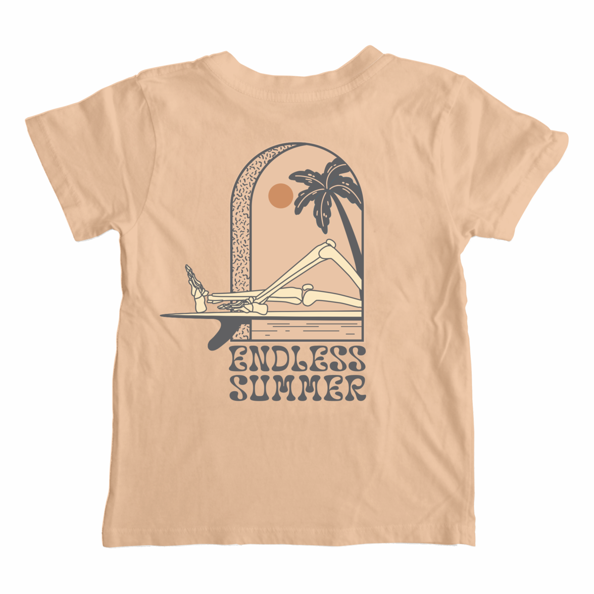 Endless Summer Graphic Tee - Peach