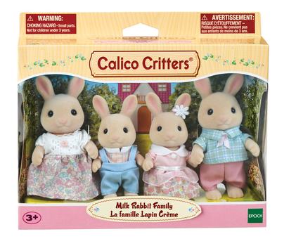 Calico Critters - Milk Rabbit Family