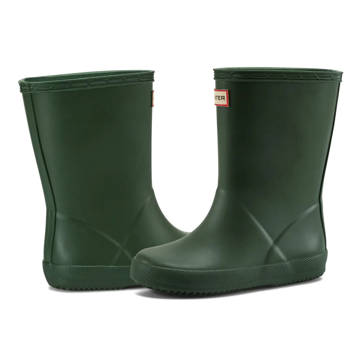 Hunter Boots - Kids Classic Waterproof Boot - Green