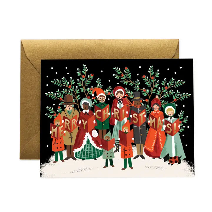 Rifle Paper Co. - Christmas Carolers Card