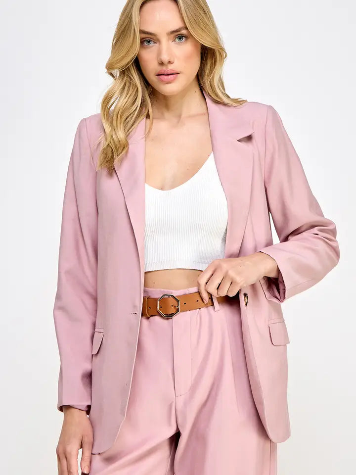 Oversize Blazer Mauve SANNA baby and child