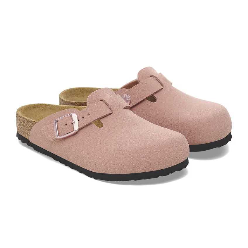 Birkenstock - Boston Kids - Birkibuc - Pink Clay