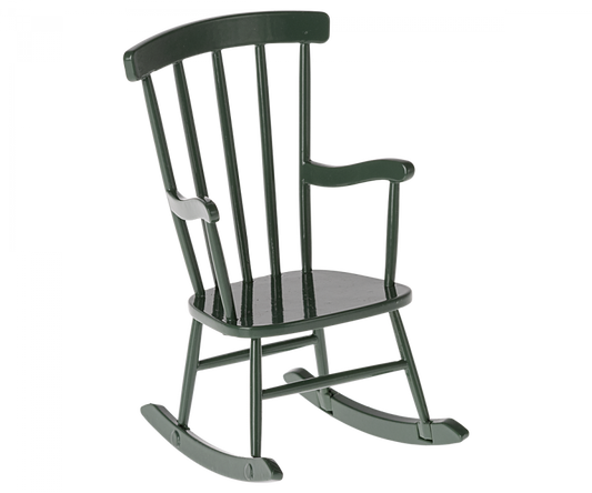 Maileg - Rocking Chair, Mouse - Dark Green
