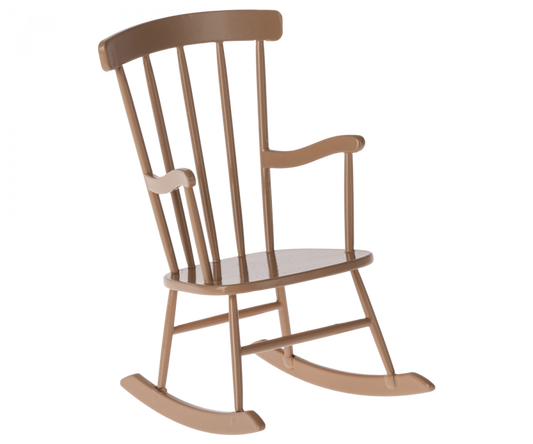 Maileg - Rocking Chair, Mini - Dark Powder - PREORDER SS24