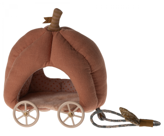 Maileg - Pumpkin Carriage, Mouse - PREORDER SS24