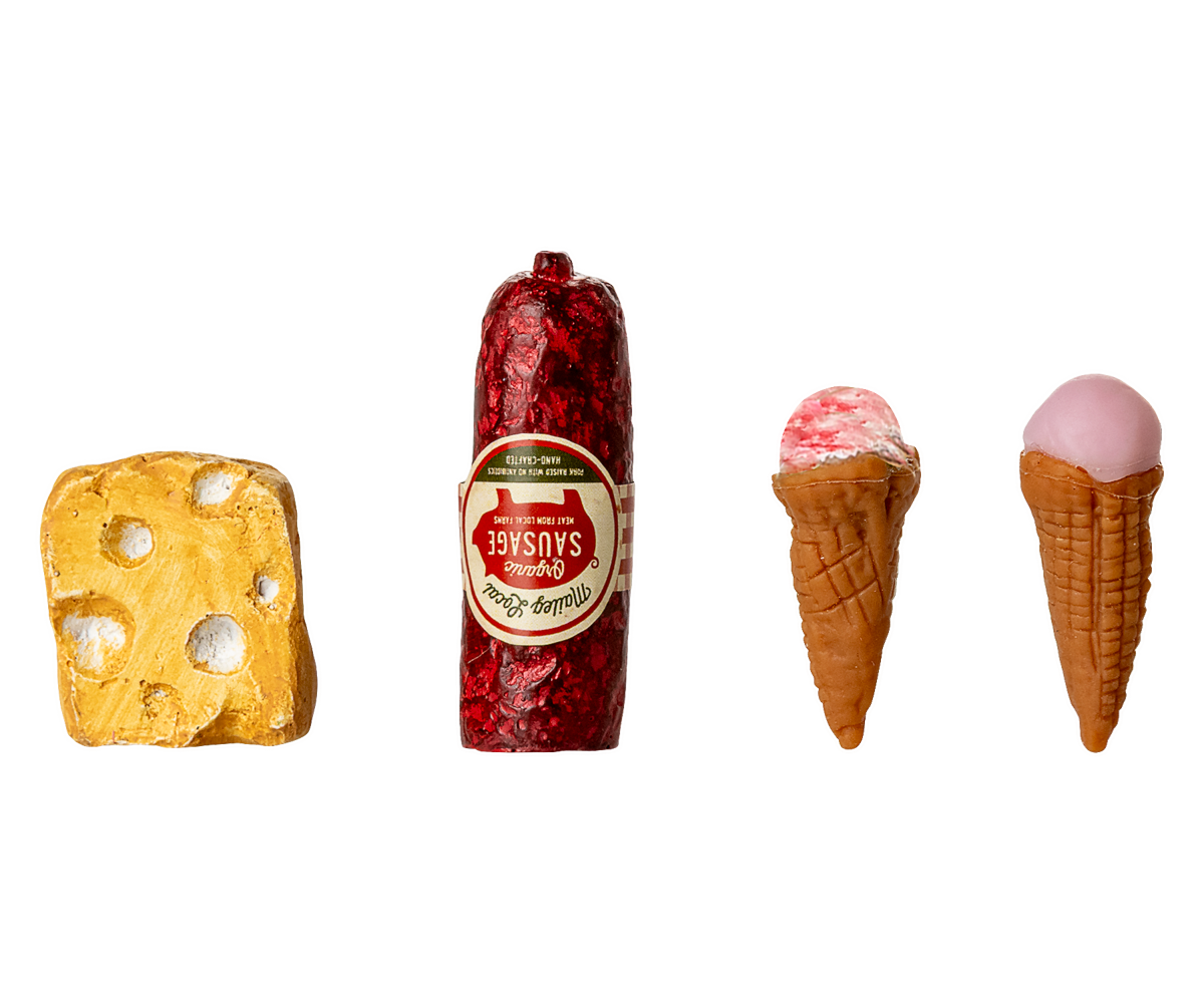 Maileg - Fridge, Mouse - Off White