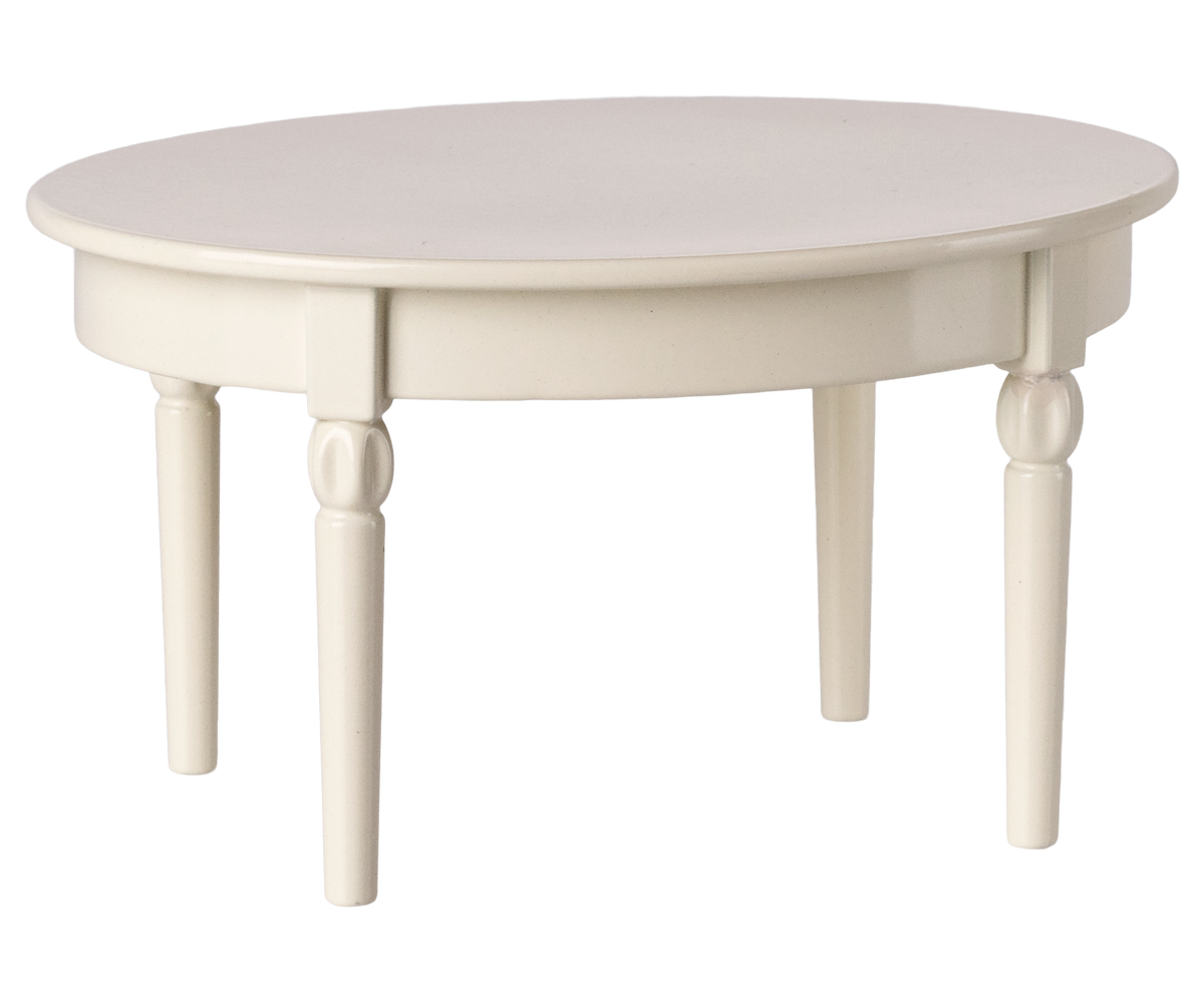 Maileg - Vintage Dining Table, Mouse - Off White