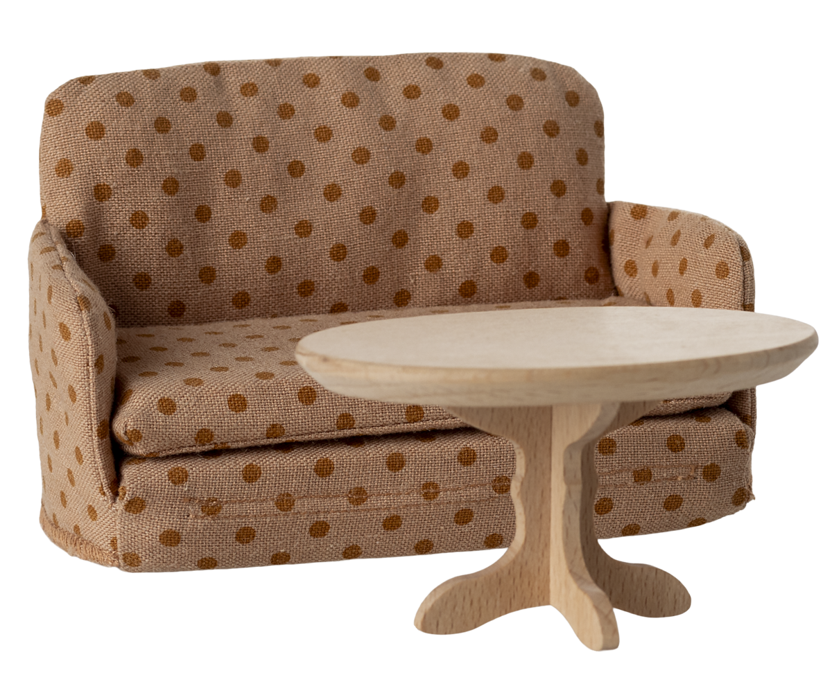 Maileg - Sofa Bed, Mouse - Dots