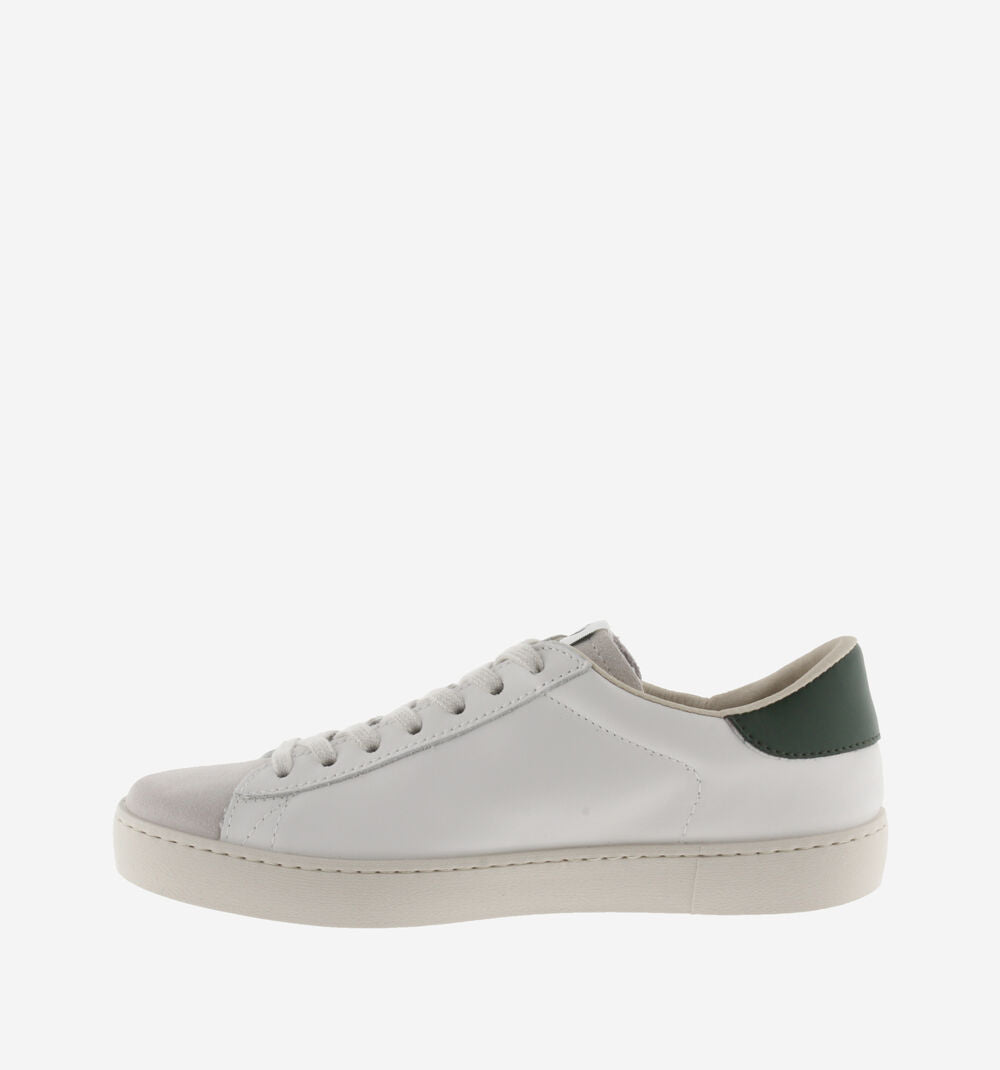 Victoria Shoes - Women's Berlin Contrast Leather Shoe - Botella
