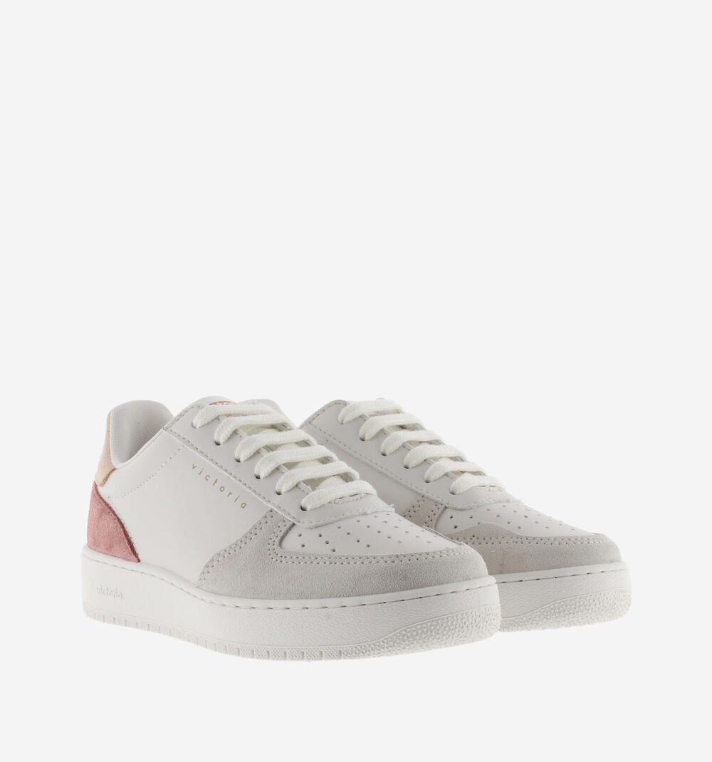 Victoria Shoes - Madrid Faux Leather - Coral