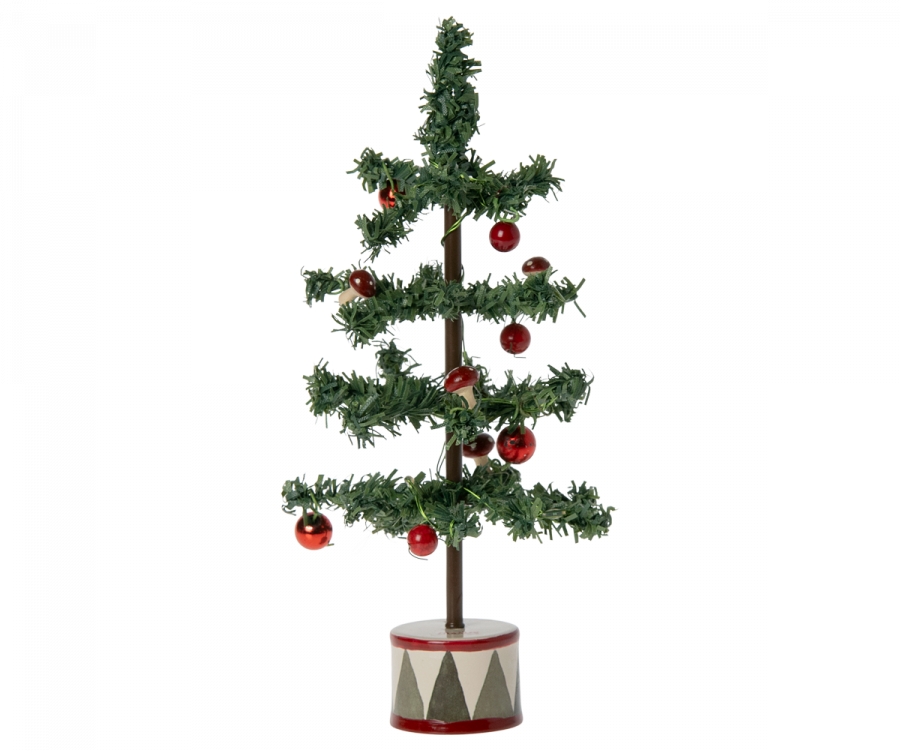 3392 Santa with Baby Forest Animals Tree Topper – The Enriched Stitch