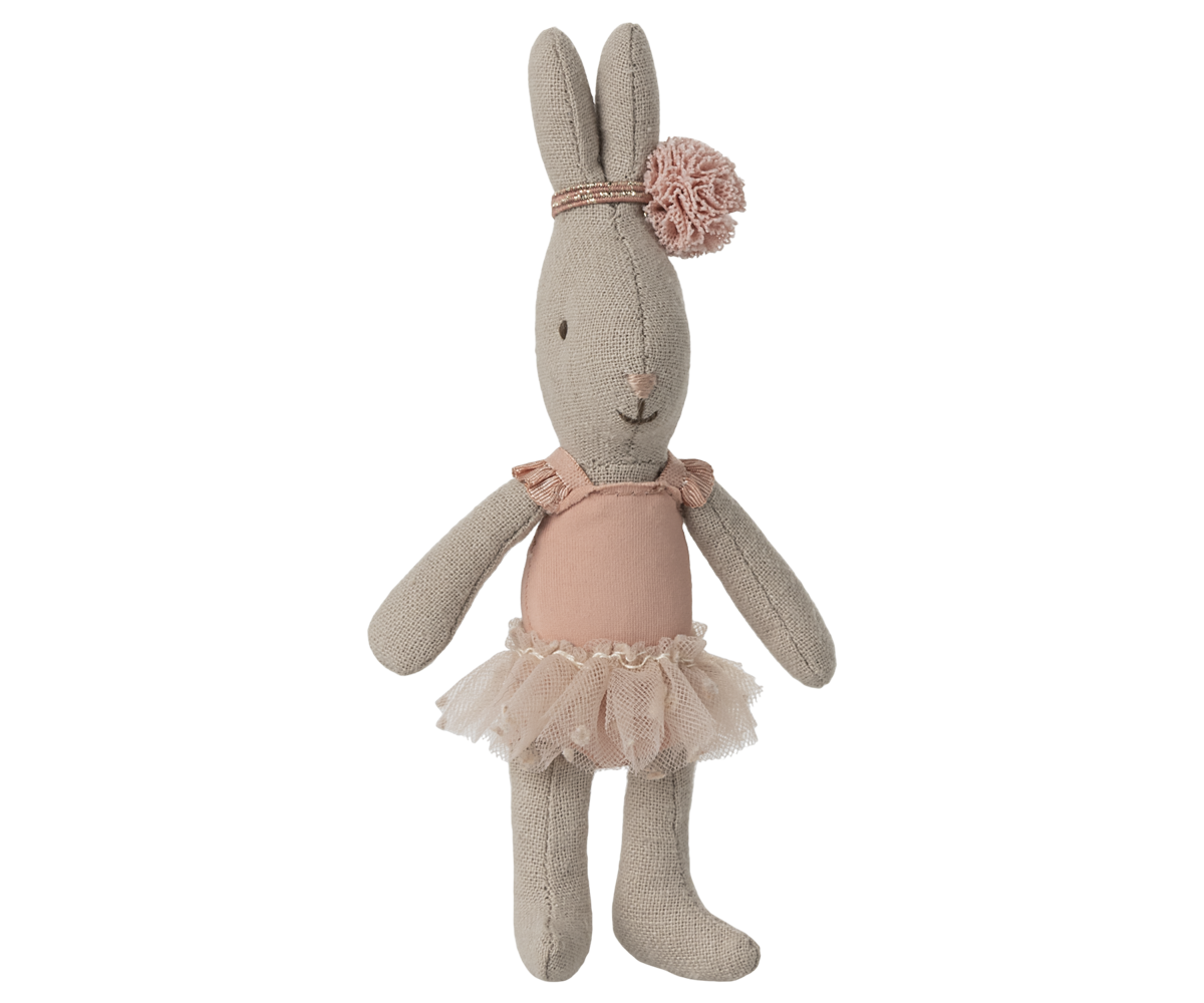 Maileg - Rabbit, Micro - Ballet Suit and Skirt - Rose