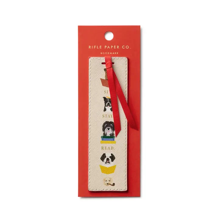 Rifle Paper Co. - Bookmark - Studious Dogs