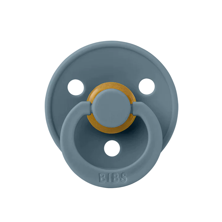 Bibs Pacifier - 2 Pack - Ivory + Petrol - Latex Size 2