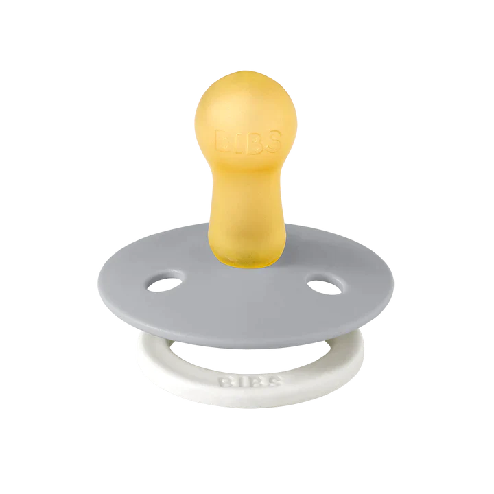 Bibs Pacifier - Glow 2 Pack - Sage + Cloud - Latex Size 2