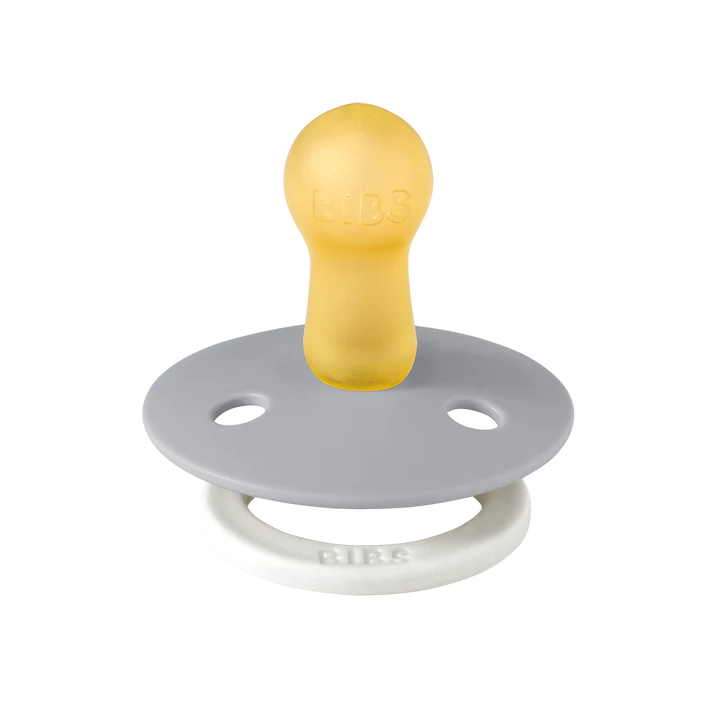 Bibs Pacifier - Glow 2 Pack - Sage + Cloud - Latex Size 1