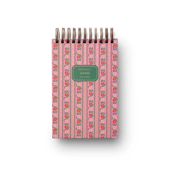 Rifle Paper Co. - Desktop Spiral Notepad - Delphine