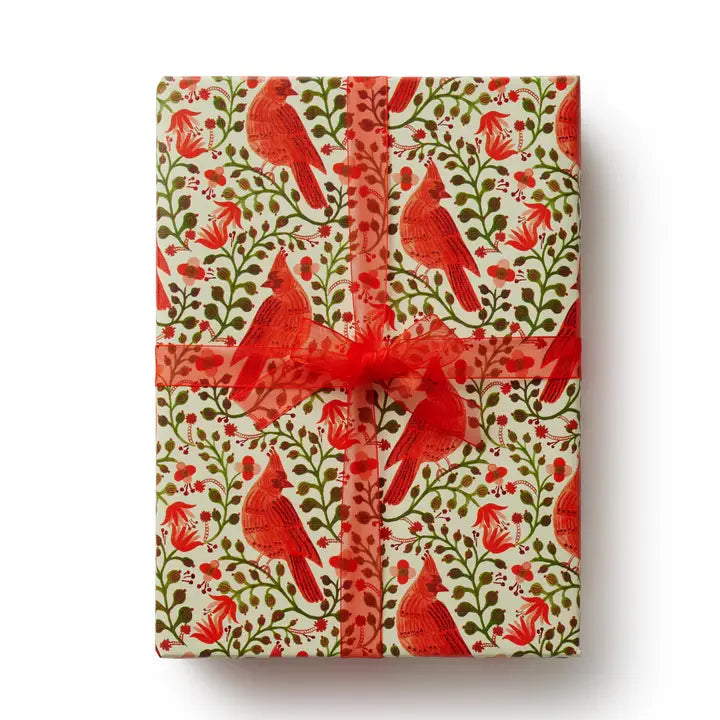 Rifle Paper Co. - Wrapping Roll - Cardinals