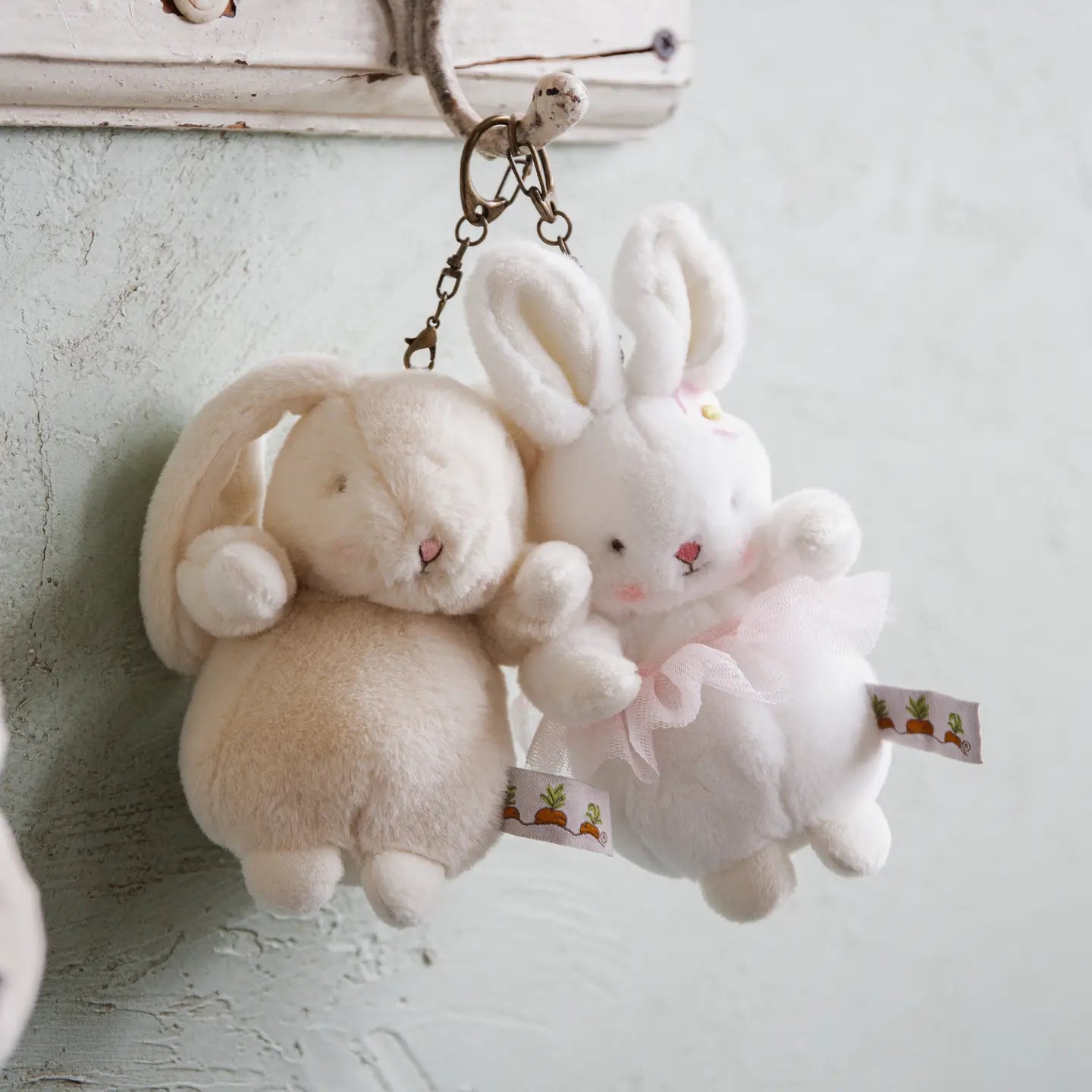 Blossom Bunny Bag Charm