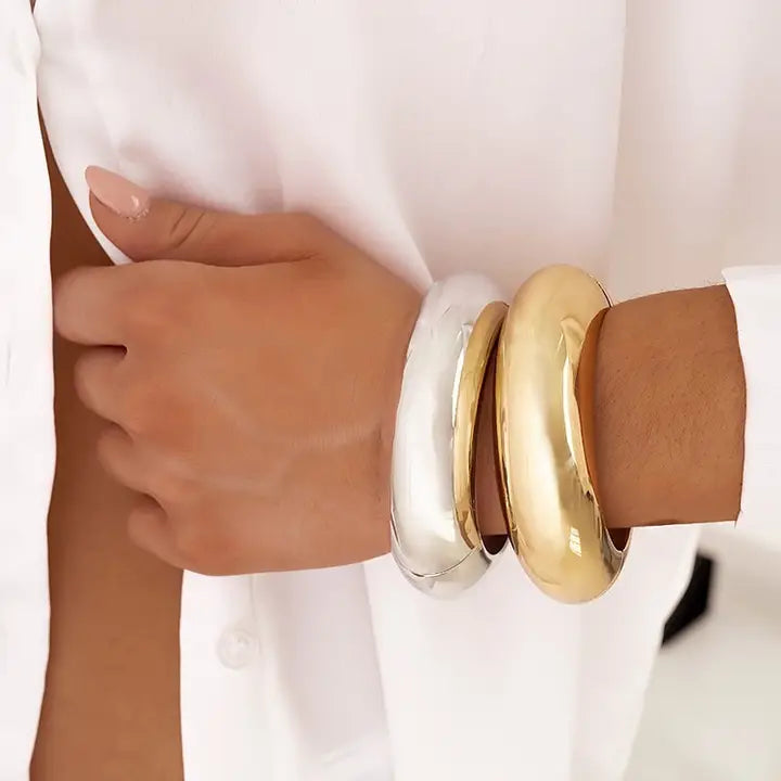 Bold Bracelet - Yellow Gold