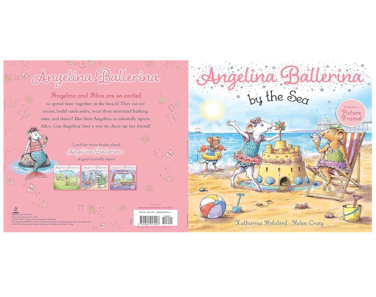 Angelina Ballerina by the Sea - Katharine Holabird + Helen Craig