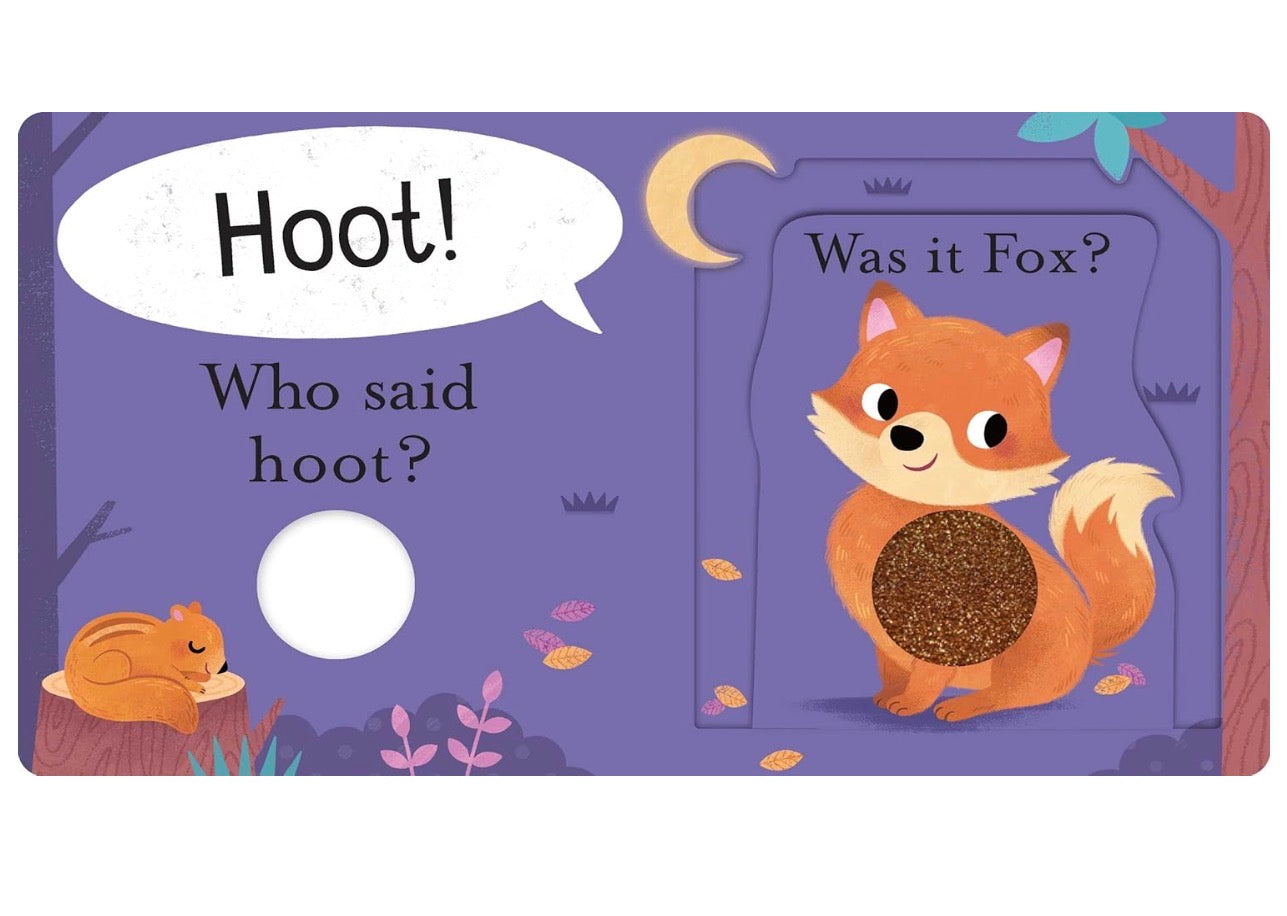 Who Said Hoot? - a lift the flap touch and feel book - Yi-Husain Wu
