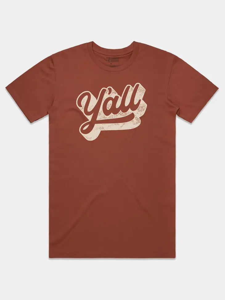 Shop Good Co. - Y'all Western Tee - Clay