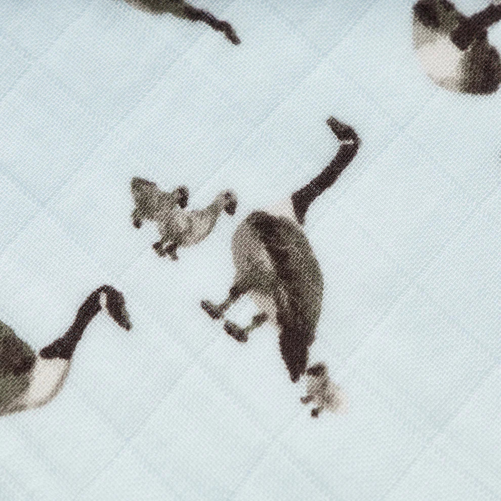 Milkbarn - Bamboo Burp Cloth Set - Goose