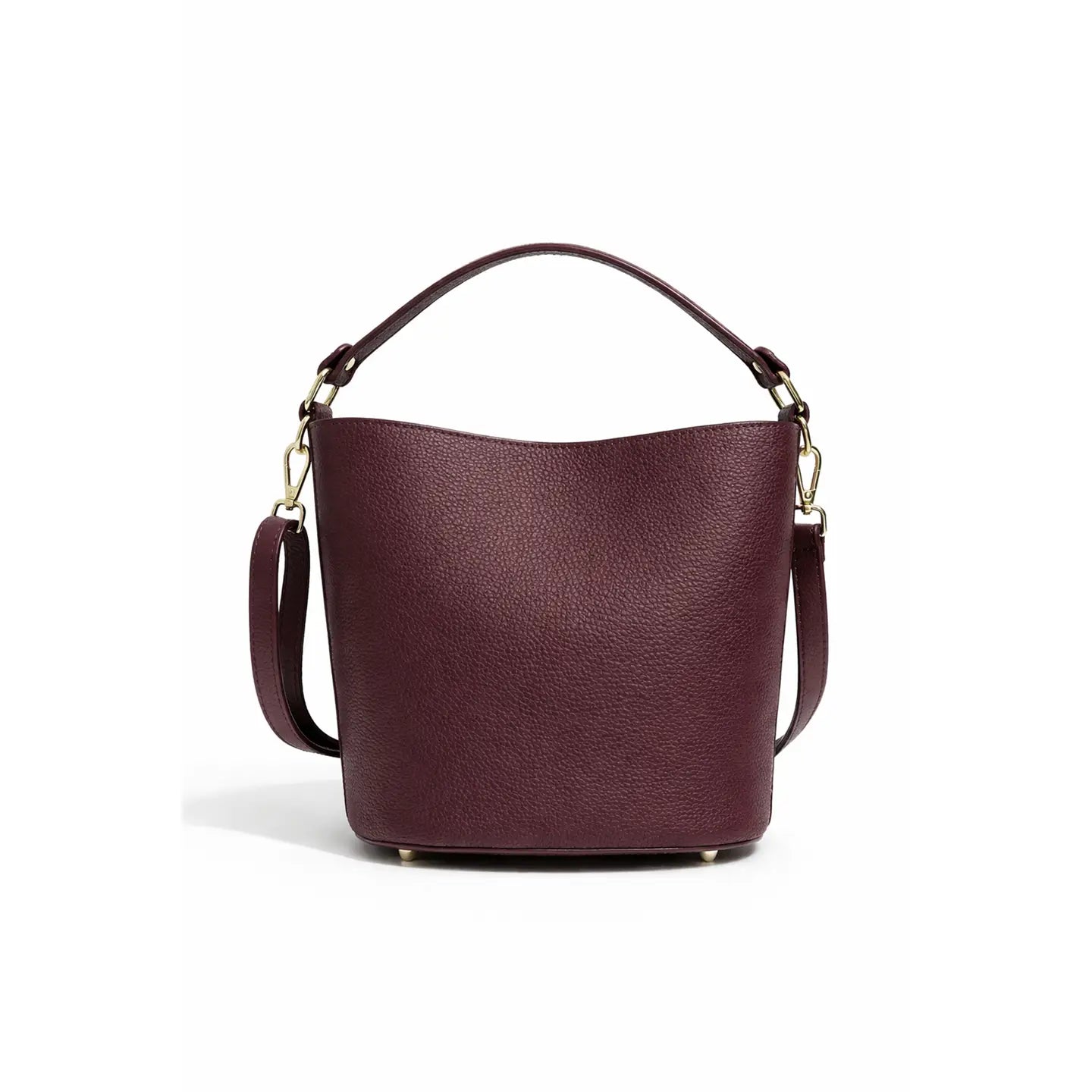 Alima Suede Bag - Bordeaux