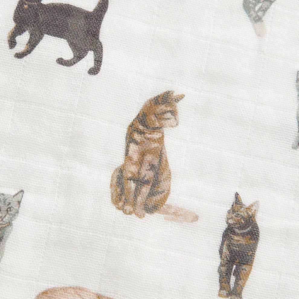 Milkbarn - Organic Swaddle - Cat