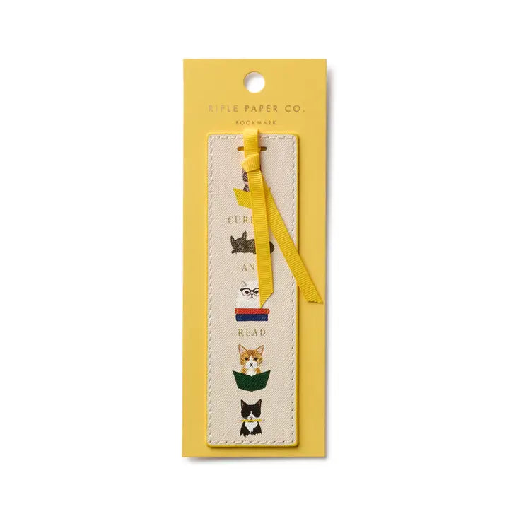 Rifle Paper Co. - Bookmark - Studious Cats