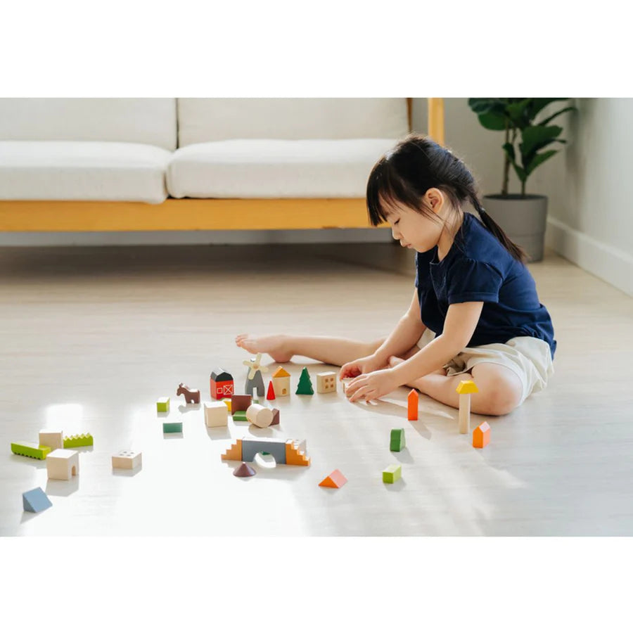 PlanToys - Countryside Blocks