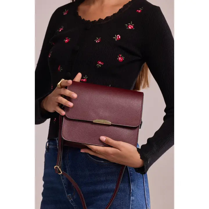 Manuela Palmellato Bag - Bordeaux