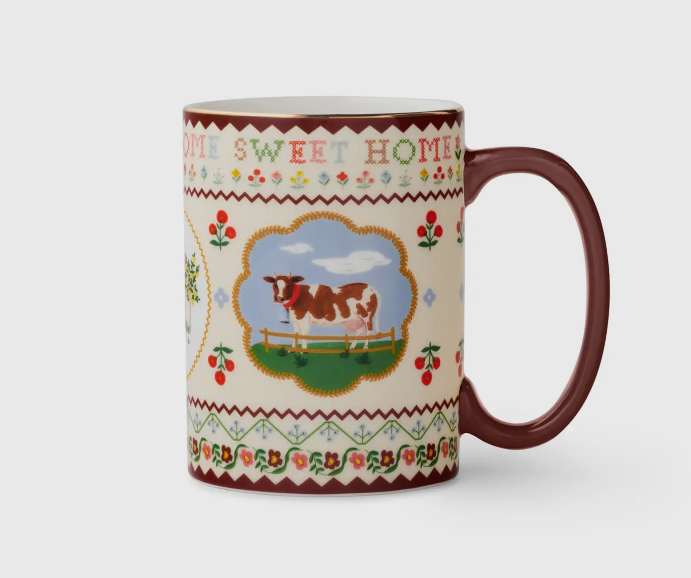 Rifle Paper Co. - Porcelain Mug - Home Sweet Home