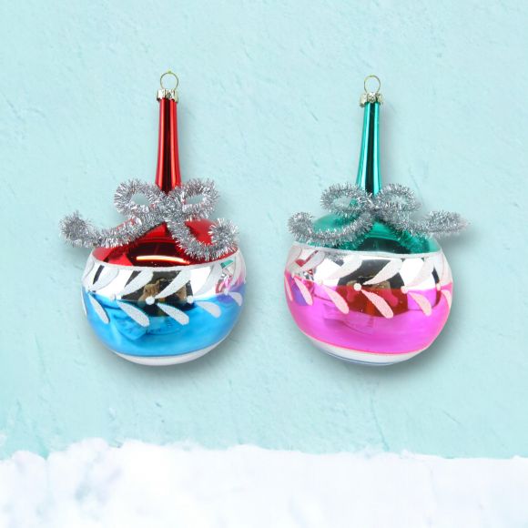 Vintage Ornaments with Candles