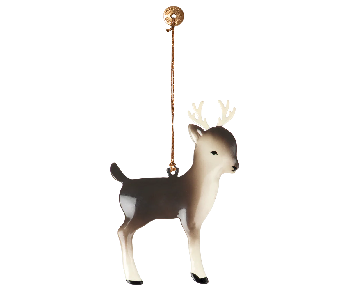 Maileg - Metal Ornament - Reindeer - Black