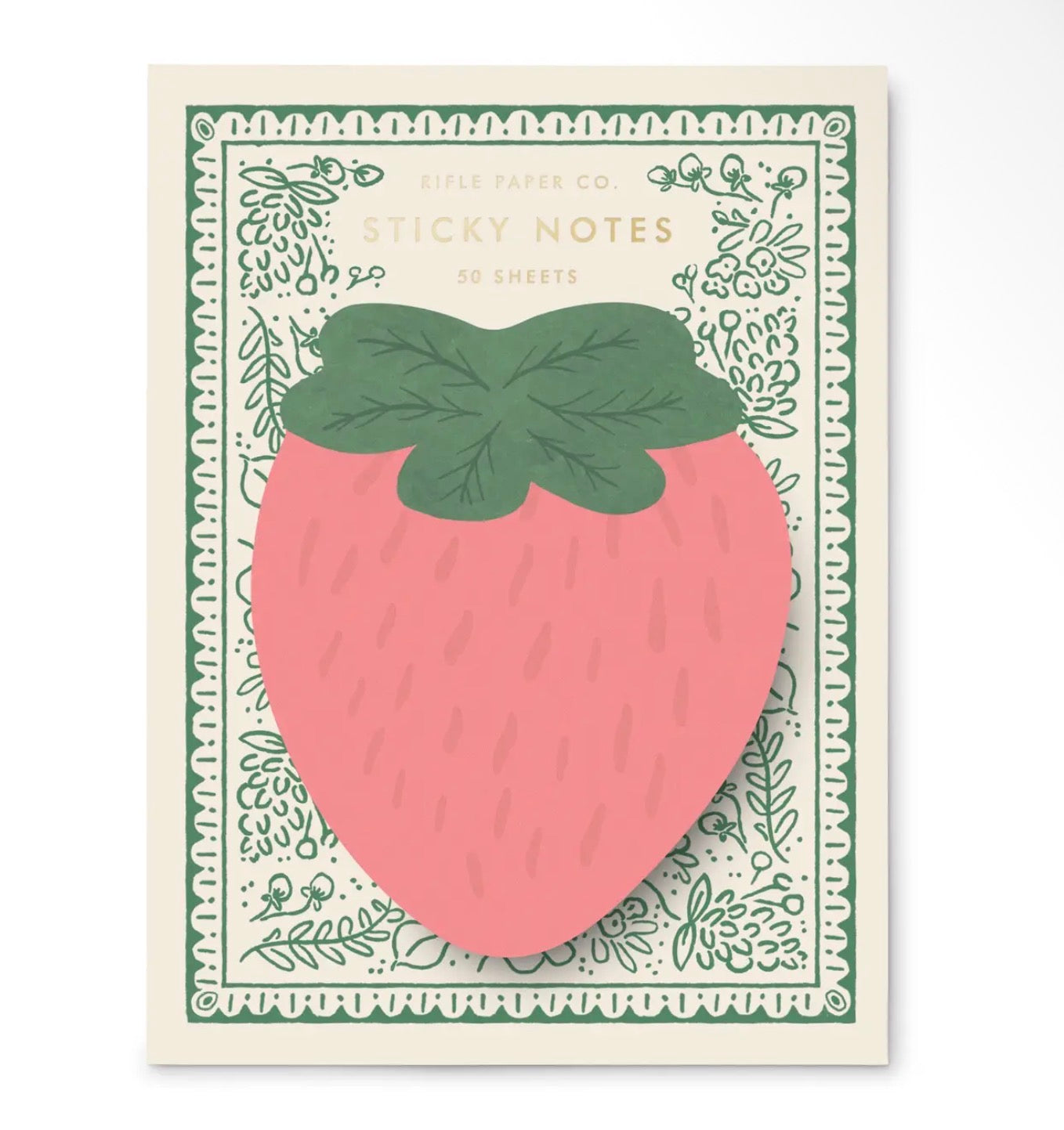 Rifle Paper Co. - Sticky Notes - Strawberry
