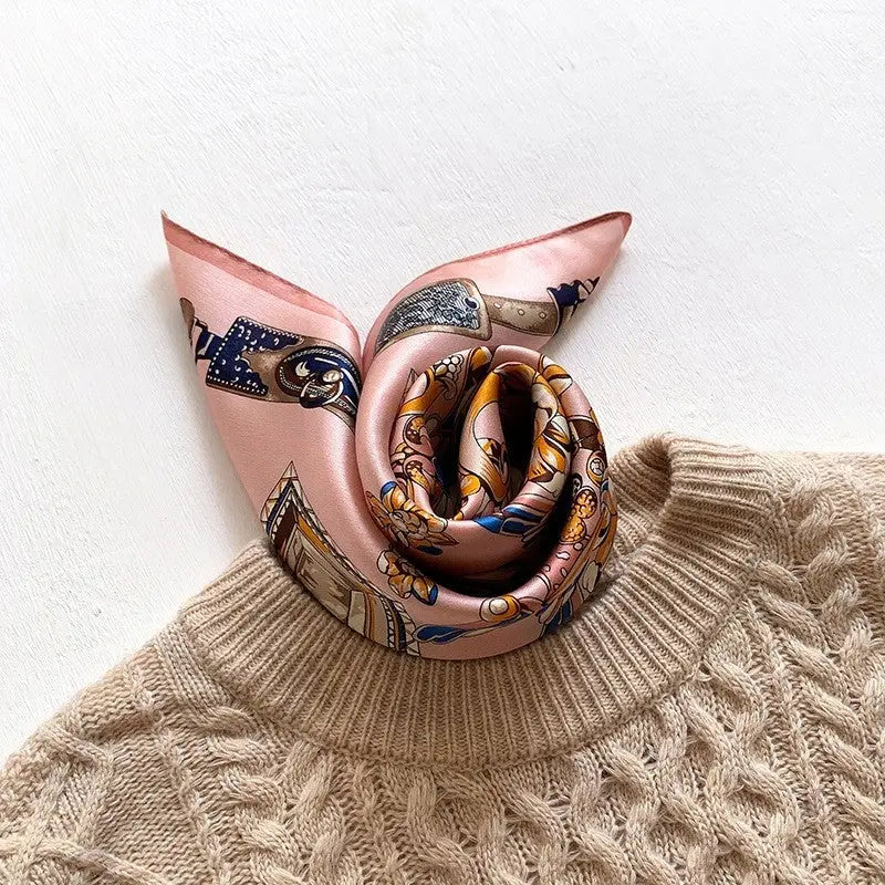 Silk Scarf - Pink