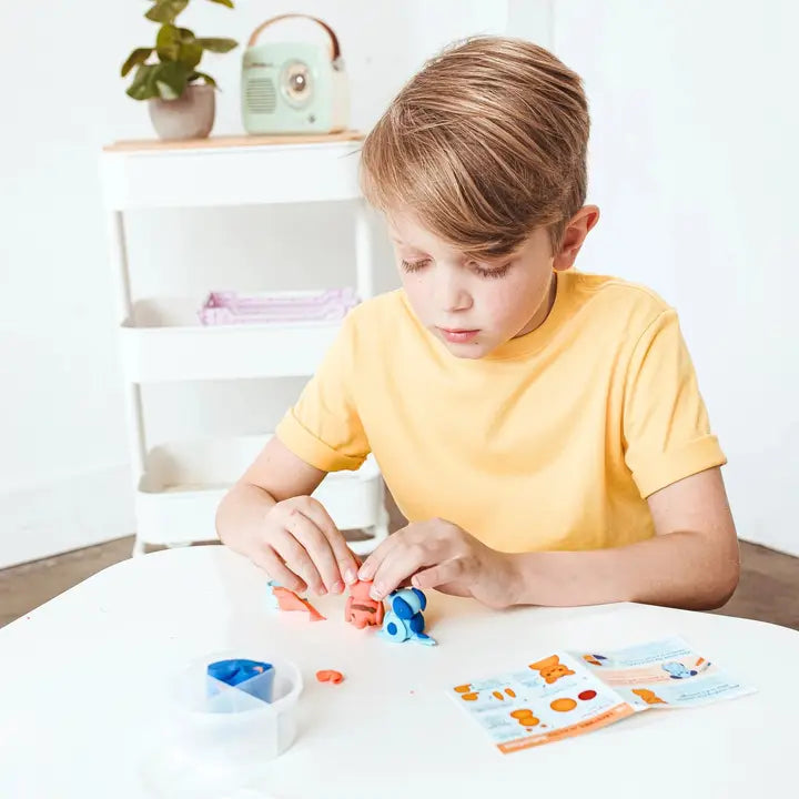 Ooly - Creatibles: Air Dry Clay Kit - Dino Pals