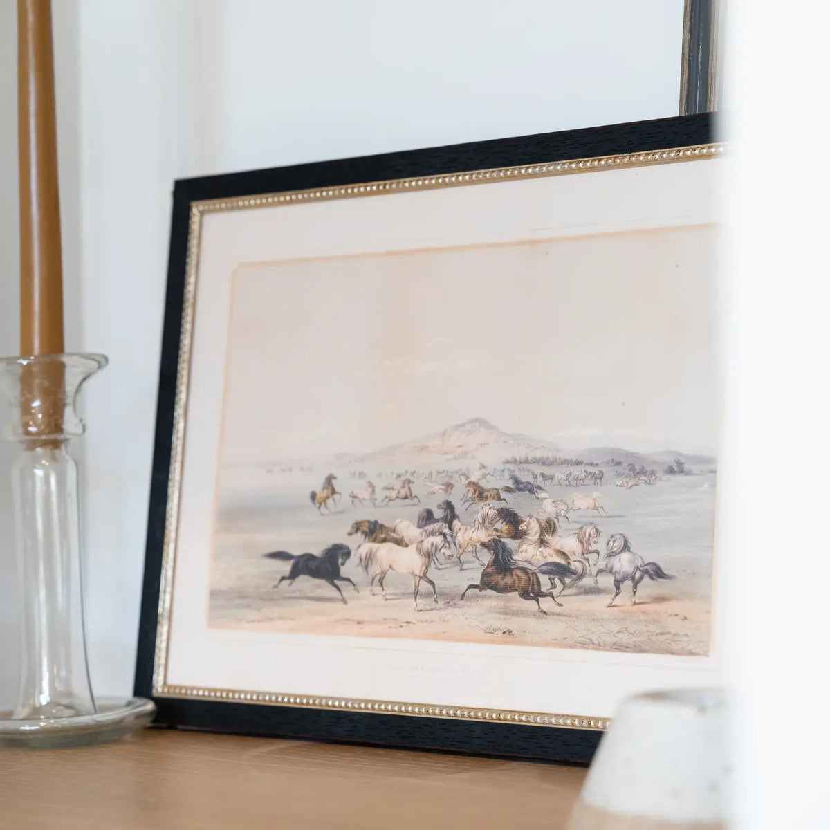 Field of Horses Framed Art