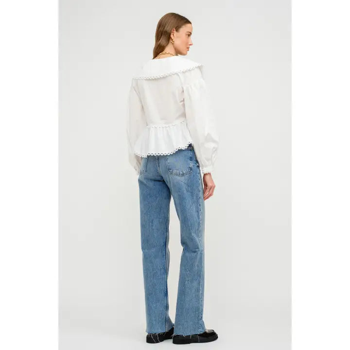 Piper Blouse - White