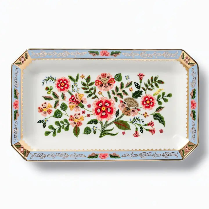 Rifle Paper Co. - Large Porcelain Catchall Tray - Gracie
