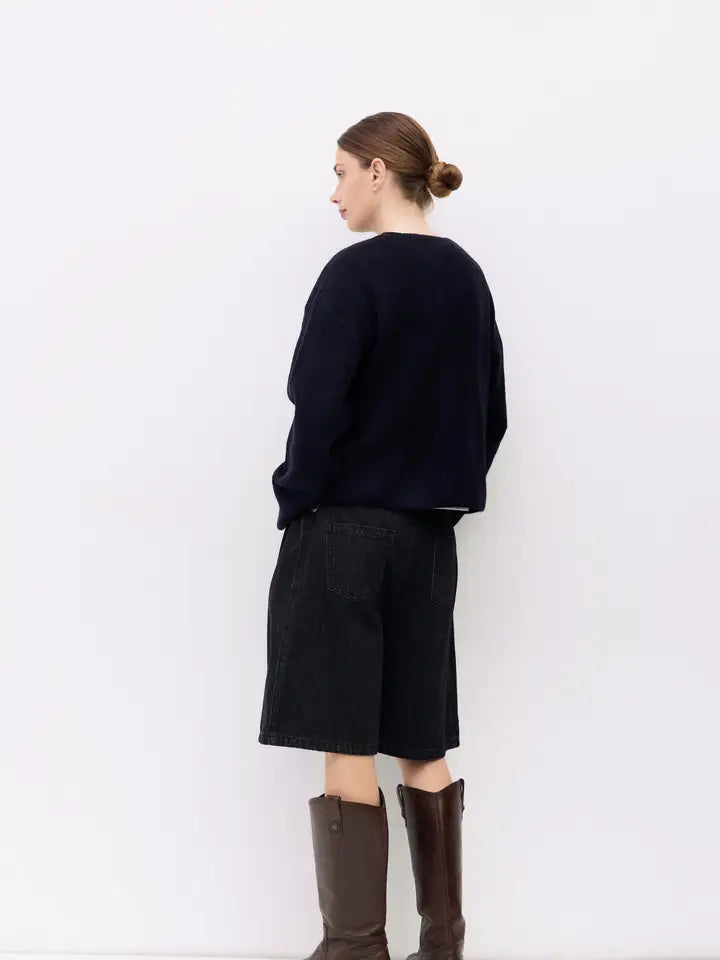 The Anabel Cardigan - Navy