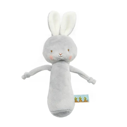 Friendly Chime Rattle - Gray Bunny