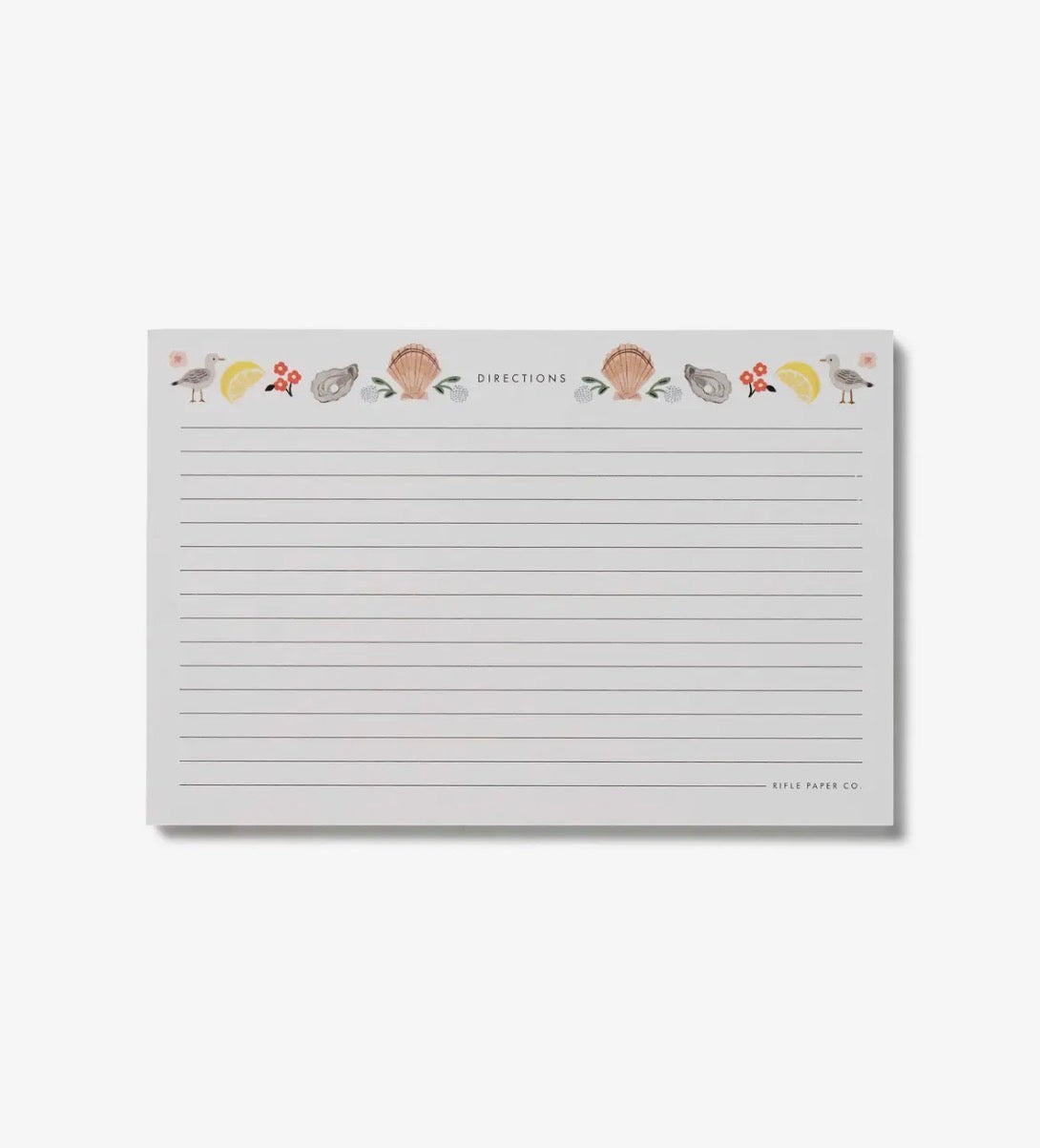 Rifle Paper Co. - Recipe Cards - Set of 12 - Seaside