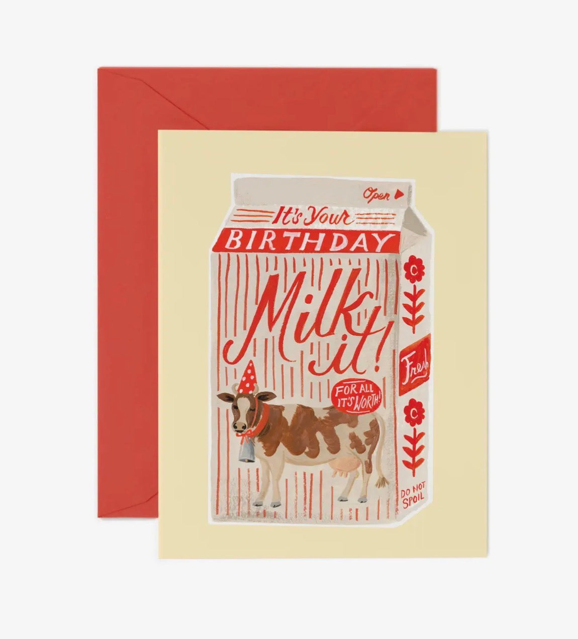Rifle Paper Co. - Birthday Card - Milk It