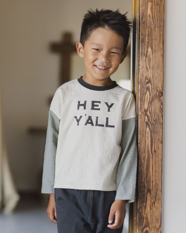 Rylee + Cru - Camden Long Sleeve Tee - Hey Y'all