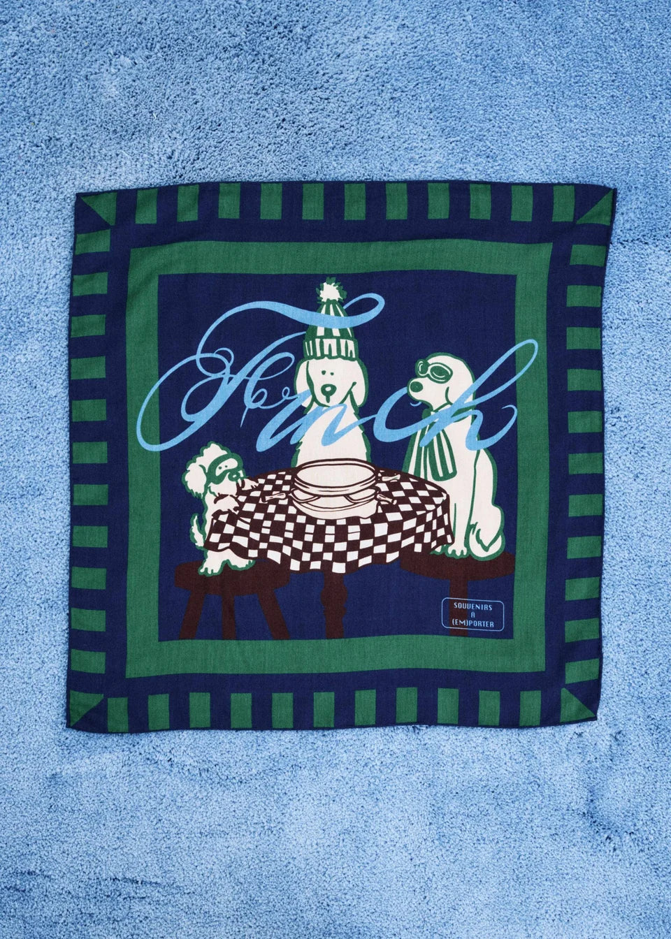 Kishu Scarf - Bleu Marine