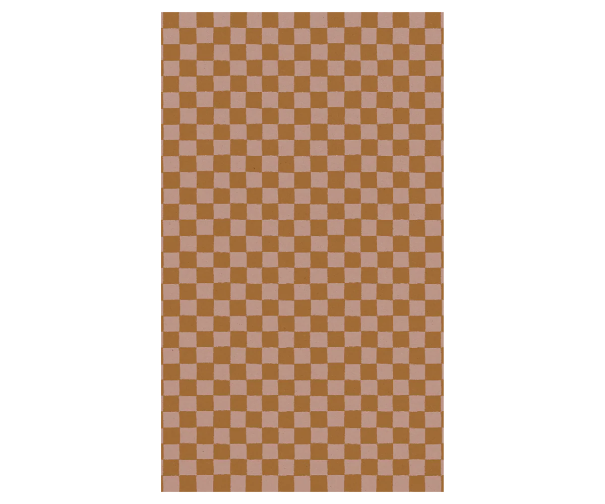 Maileg - Gift Wrap, 10 M - Rose/Ocher - PREORDER