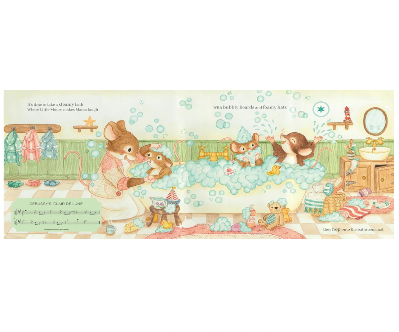 The Bedtime Music Book - illustrated by Amy Adele